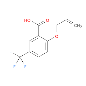 2-(prop-2-en-1-yloxy)-5-(trifluoromethyl)benzoic acid