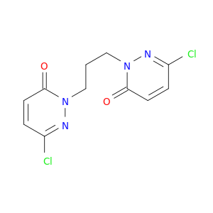 3(2H)-Pyridazinone, 2,2'-(1,3-propanediyl)bis[6-chloro-