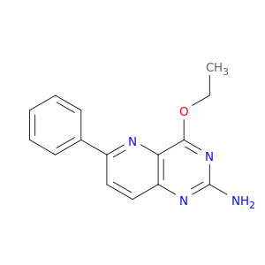 Pyrido[3,2-d]pyrimidin-2-amine, 4-ethoxy-6-phenyl-