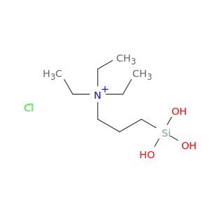 1-Propanaminium, N,N,N-triethyl-3-(trihydroxysilyl)-, chloride