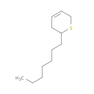 2H-Thiopyran, 2-heptyl-3,6-dihydro-