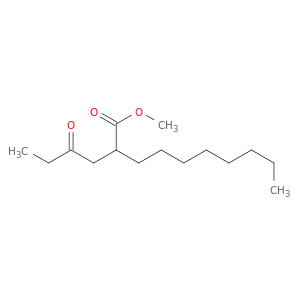 Decanoic acid, 2-(2-oxobutyl)-, methyl ester