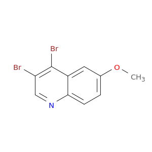 Quinoline, 3,4-dibromo-6-methoxy-