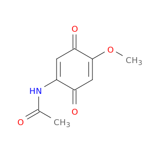 Acetamide, N-(4-methoxy-3,6-dioxo-1,4-cyclohexadien-1-yl)-