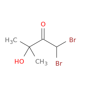 2-Butanone, 1,1-dibromo-3-hydroxy-3-methyl-