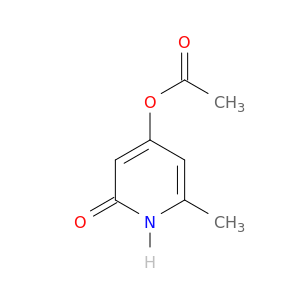 2(1H)-Pyridinone,4-(acetyloxy)-6-methyl-