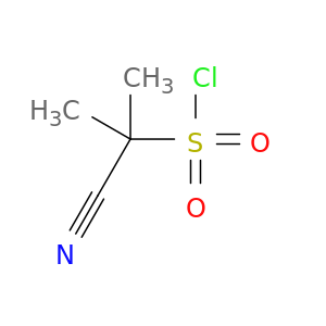 1-Cyano-1-methylethane-1-sulfonyl Chloride