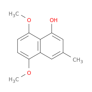 1-Naphthalenol, 5,8-dimethoxy-3-methyl-