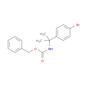 Benzyl N-[2-(4-bromophenyl)propan-2-yl]carbamate
