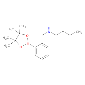 N-(2-(4,4,5,5-四甲基-1,3,2-二氧硼杂环戊烷-2-基)苄基)丁-1-胺