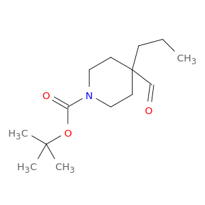 tert-Butyl 4-Formyl-4-propylpiperidine-1-carboxylate