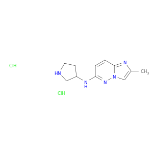 N-{2-Methylimidazo[1,2-b]pyridazin-6-yl}pyrrolidin-3-amine Dihydrochloride