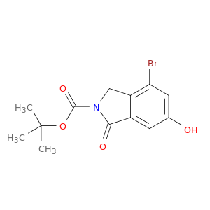 tert-Butyl 4-bromo-6-hydroxy-1-oxo-3H-isoindole-2-carboxylate