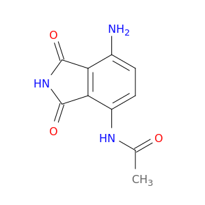 N-(7-氨基-2,3-二氢-1,3-二氧基-1H-异吲哚-4-基)乙酰胺