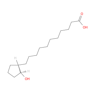Cyclopentaneundecanoic acid, 2-hydroxy-, cis-