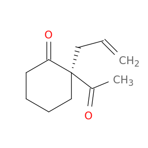 Cyclohexanone, 2-acetyl-2-(2-propenyl)-, (S)-