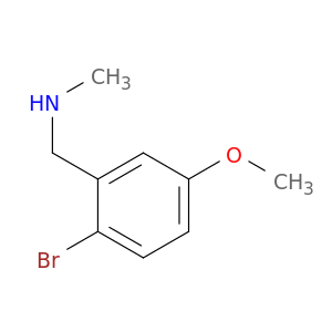 [(2-Bromo-5-methoxyphenyl)methyl](methyl)amine
