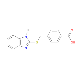 4-[(1H-1,3-Benzodiazol-2-ylsulfanyl)methyl]benzoic Acid