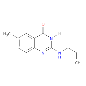 6-Methyl-2-(propylamino)quinazolin-4(3H)-one