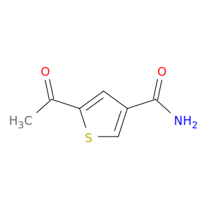 3-Thiophenecarboxamide, 5-acetyl- (9CI)