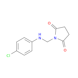 Succinimide, N-(p-chloroanilinomethyl)-