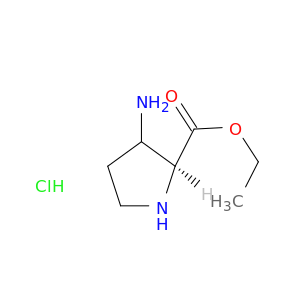 Ethyl 3-aminopyrrolidine-2-carboxylate hydrochloride