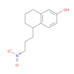 2-Naphthalenol, 5,6,7,8-tetrahydro-5-(3-nitropropyl)-