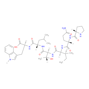 L-Tryptophan, L-prolyl-L-glutaminyl-L-isoleucyl-L-threonyl-L-leucyl-