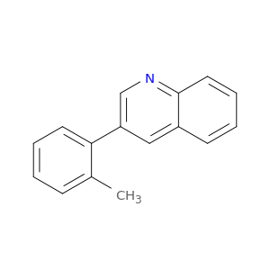Quinoline, 3-(2-methylphenyl)-