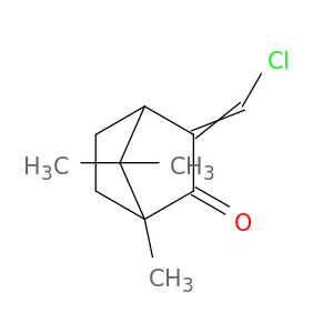 Bicyclo[2.2.1]heptan-2-one, 3-(chloromethylene)-1,7,7-trimethyl-