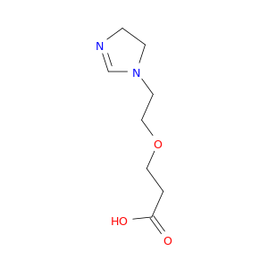Propanoic acid, 3-[2-(4,5-dihydro-1H-imidazol-1-yl)ethoxy]-