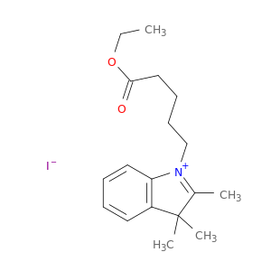 3H-Indolium, 1-(5-ethoxy-5-oxopentyl)-2,3,3-trimethyl-, iodide
