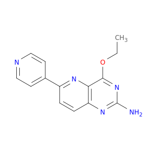 Pyrido[3,2-d]pyrimidin-2-amine, 4-ethoxy-6-(4-pyridinyl)-