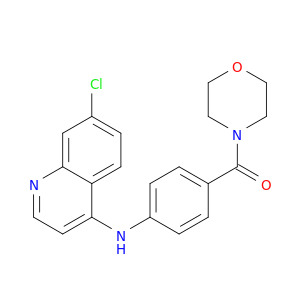 Methanone,[4-[(7-chloro-4-quinolinyl)amino]phenyl]-4-morpholinyl-