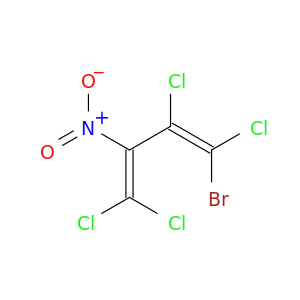 1,3-Butadiene, 1-bromo-1,2,4,4-tetrachloro-3-nitro-, (1E)-