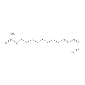 9,11,13-Tetradecatrien-1-ol, acetate, (E,Z)-