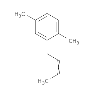 Benzene, 2-(2-butenyl)-1,4-dimethyl-