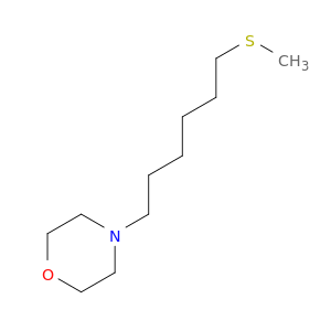 Morpholine, 4-[6-(methylthio)hexyl]-