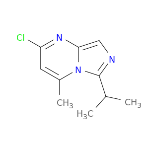 Imidazo[1,5-a]pyrimidine, 2-chloro-4-methyl-6-(1-methylethyl)-