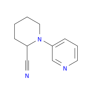 1-(Pyridin-3-yl)piperidine-2-carbonitrile