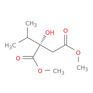 丁二烯酸,2-羟基-2-(1-甲基乙基)-,二甲酯,(s)-