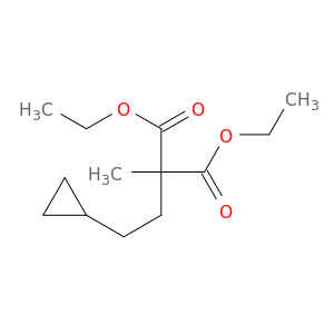 Propanedioic acid, (2-cyclopropylethyl)methyl-, diethyl ester