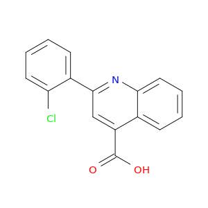 2-(2-氯-苯基)-喹啉-4-羧酸