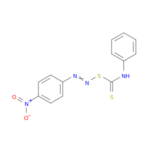 Diazene, (4-nitrophenyl)[[(phenylamino)thioxomethyl]thio]-