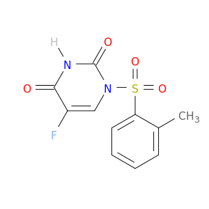 2,4(1H,3H)-Pyrimidinedione, 5-fluoro-1-[(2-methylphenyl)sulfonyl]-