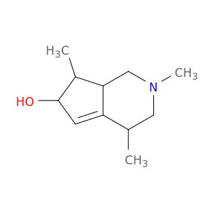 1H-Cyclopenta[c]pyridin-6-ol, 2,3,4,6,7,7a-hexahydro-2,4,7-trimethyl-