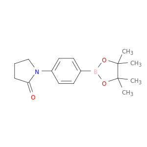 1-(4-(4,4,5,5-四甲基-1,3,2-二氧杂硼杂环戊烷-2-基)苯基)吡咯烷-2-酮