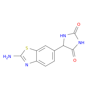 2,4-Imidazolidinedione, 5-(2-amino-6-benzothiazolyl)-