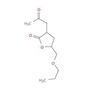 2(3H)-Furanone, dihydro-3-(2-oxopropyl)-5-(propoxymethyl)-