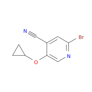 2-Bromo-5-cyclopropoxypyridine-4-carbonitrile